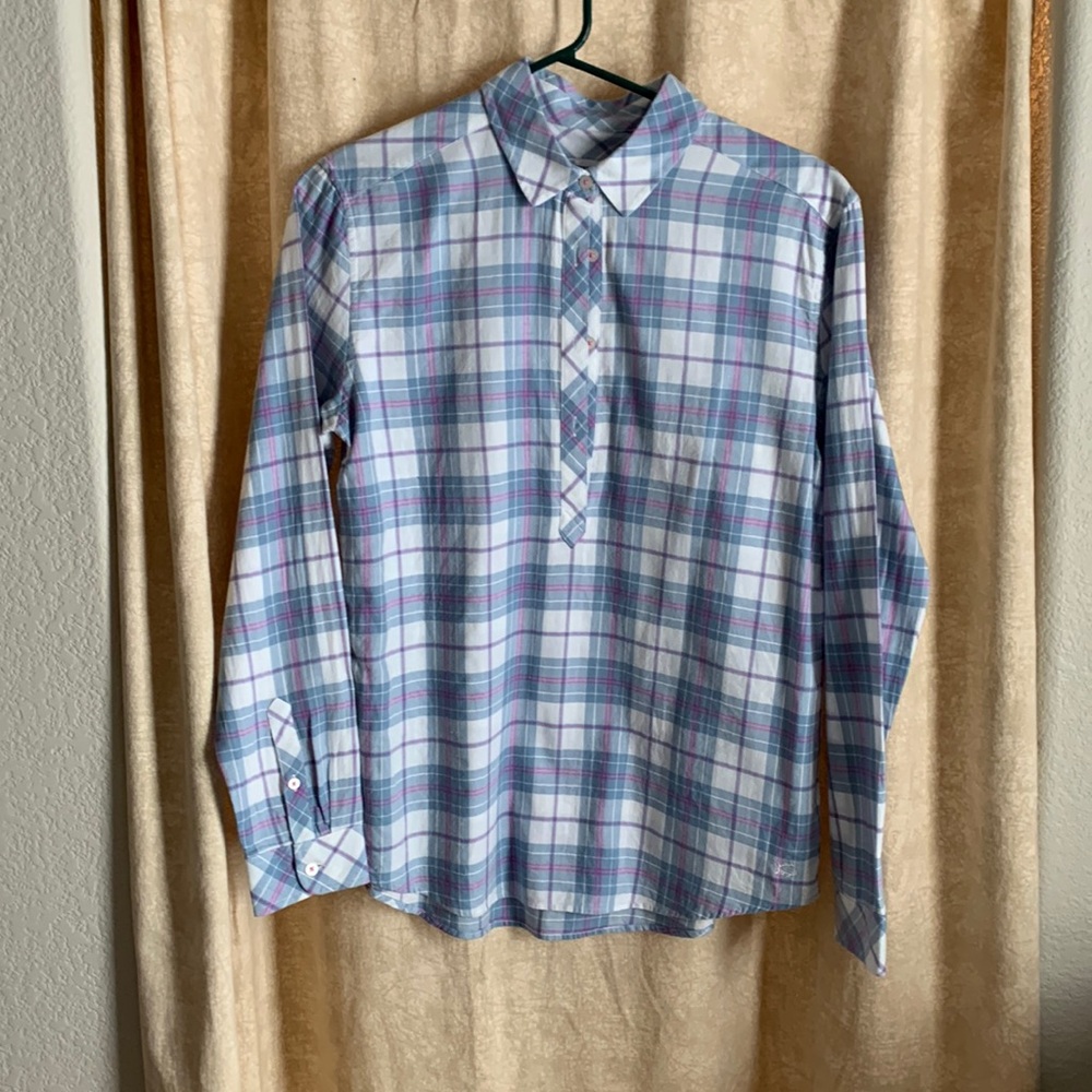 Southern Tide plaid shirt. Size Small.